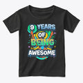 9th Birthday Painter Graphic T Shirt