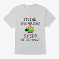 LGBT I M THE RAINBOW SHEEP OF THE FAMILY Apparel Trending US Best Seller Look