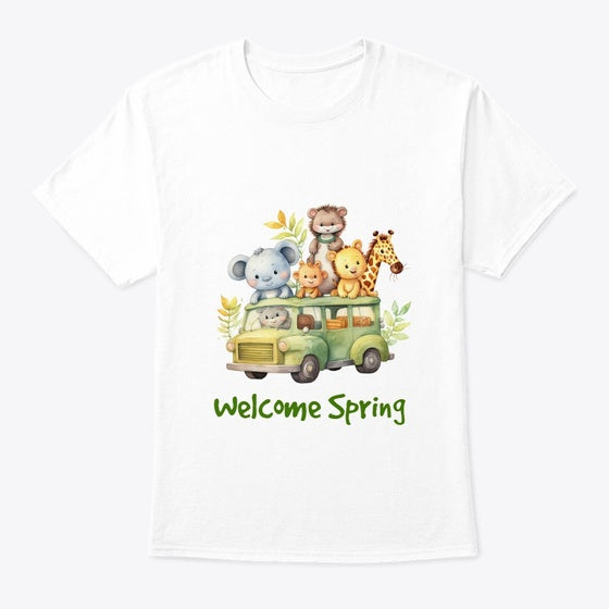 Spring Season Animal Graphic T Shirt