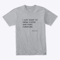 COFFEE AND PAINTING TEE | Premium Unisex T-Shirt