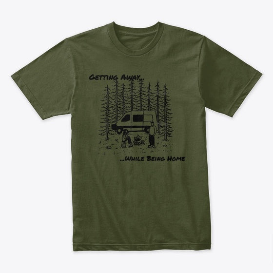 Get Away But Graphic T Shirt
