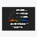 LGBT Rainbow Line Sunflower Apparel Trending US Everyday Wear