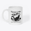 Coffee black cats mountains mug Apparel High Search Demand Gift Ready