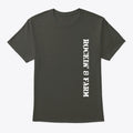 Back Brand White Graphic T Shirt