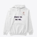 Free To Be Me White Apparel Viral TikTok Daily Wear