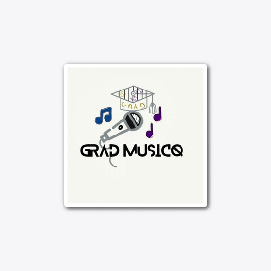 Grad Sticker Graphic T Shirt