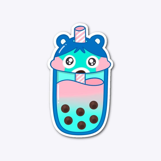 Bluebear Boba Graphic T Shirt