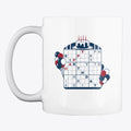 White Happy Mug Graphic T Shirt