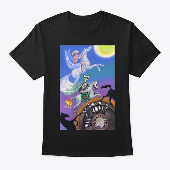 Behold A Pale Horse by William Cooper | Fantasy Graphic Tee for Everyday Style