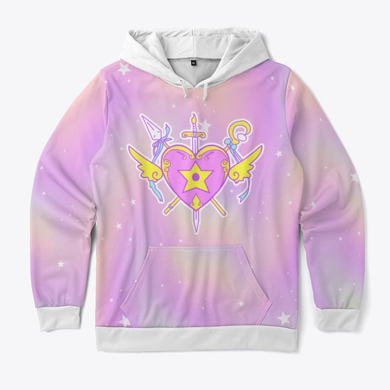 Magical Hoodie Pastel Solid | Fantasy Graphic Tee for Everyday Style