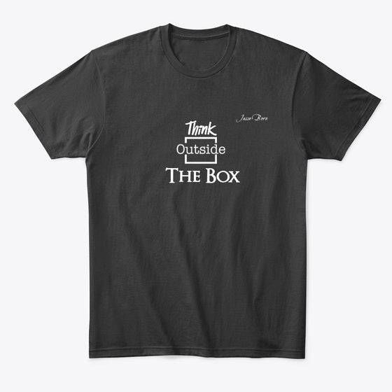 Think Outside Box Graphic T Shirt