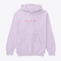 "free 2 Live" Pink Hoodie