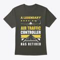 Retired Air Traffic Graphic T Shirt