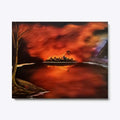 Smaug Sets Laketown Ablaze | Fantasy Graphic Tee for Everyday Style