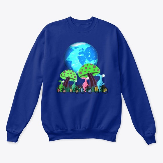 Magic Mushroom Planet Graphic T Shirt