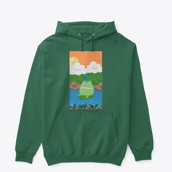 Feelin froggy hoodie Hoodie Trending US Fan Favorite