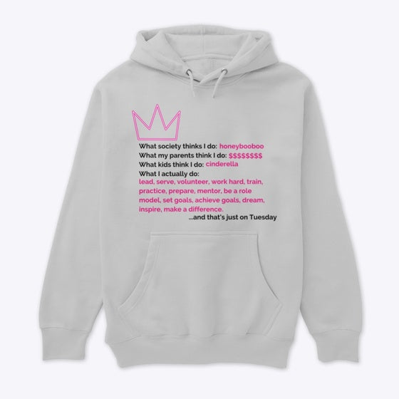 PAGEANT GIRL HOODIE | Fantasy Graphic Tee for Everyday Style