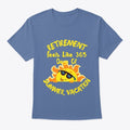 Retirement Days Summer Graphic T Shirt