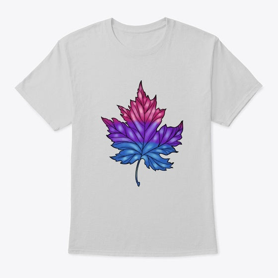 Bisexual Maple Leaf | Premium Unisex T-Shirt