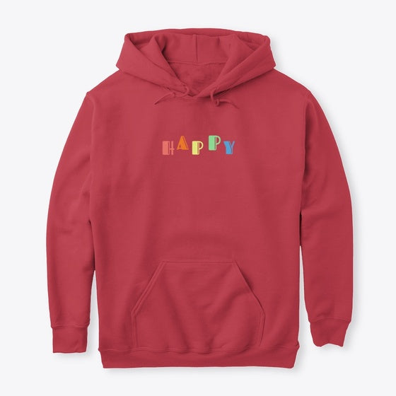 Happy Hoodie Graphic T Shirt