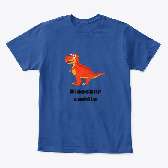 Dinosaur Cuddle Graphic T Shirt