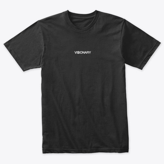 VI IONARY Black | Fantasy Graphic Tee for Everyday Style