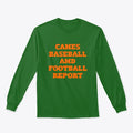 Canes Baseball and Football Report Apparel Premium Print Fan Favorite
