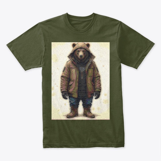 Bear in Winter Outfit Apparel Streetwear Style Best Seller Look