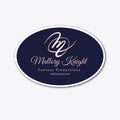 Mallory Knight Logo Stickers | Fantasy Graphic Tee for Everyday Style