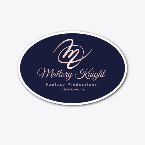 Mallory Knight Logo Stickers | Fantasy Graphic Tee for Everyday Style