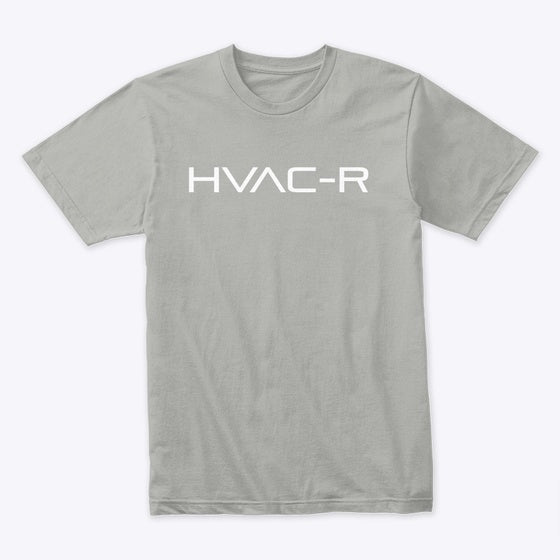hvacr white letters | Premium Unisex T-Shirt