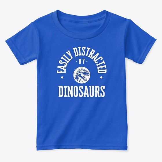 Dinosaur Distraction Graphic T Shirt