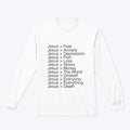 Jesus over Apparel Premium Print Gift Ready