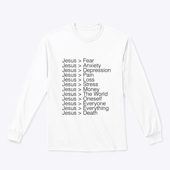 Jesus over Apparel Premium Print Gift Ready