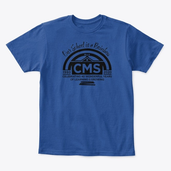 Black Logo Anniversary Graphic T Shirt