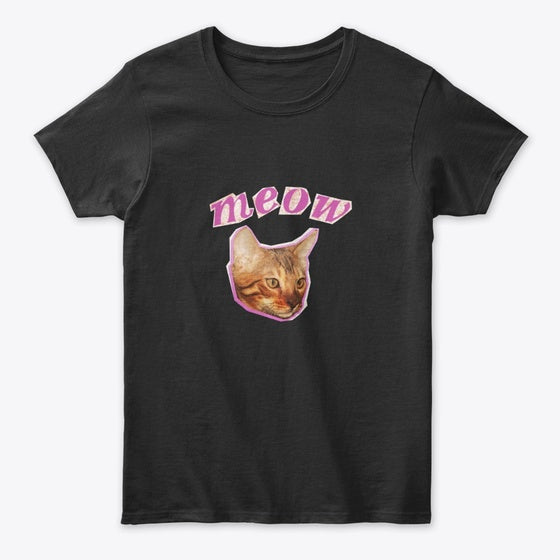 Meow Women s Apparel Premium Print Fan Favorite