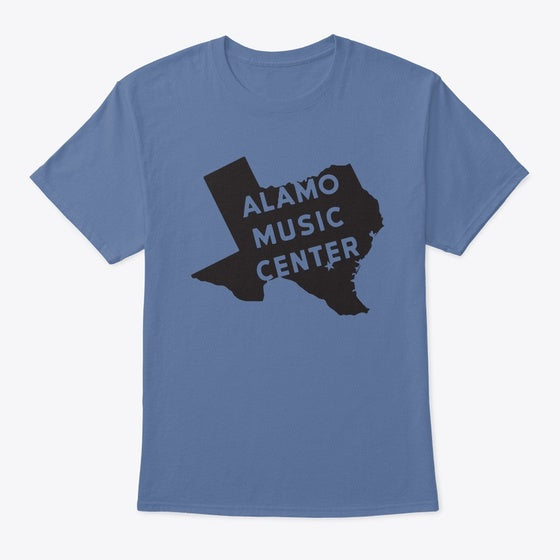 Alamo Music Center Classic Texas Logo Apparel Streetwear Style Everyday Wear