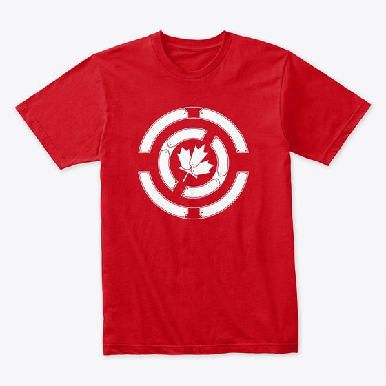 Captain Canada Shield Blueprint | Premium Unisex T-Shirt