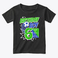 6th Birthday Soccer Fan Graphic T Shirt
