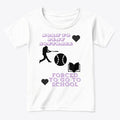 Born To Play Graphic T Shirt