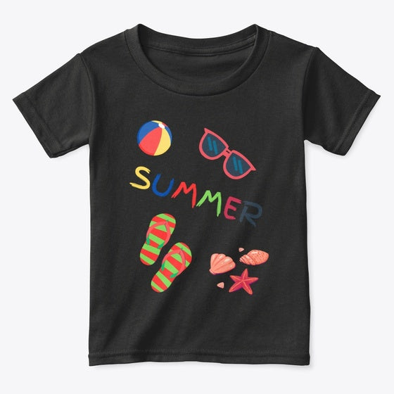 Summer Is Here Graphic T Shirt