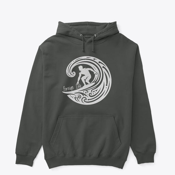 Foreign Life Icon Brand White Apparel Premium Print Gift Ready