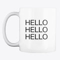 HELLO HELLO HELLO MUG STEPHEN GARDNER | Premium Unisex T-Shirt