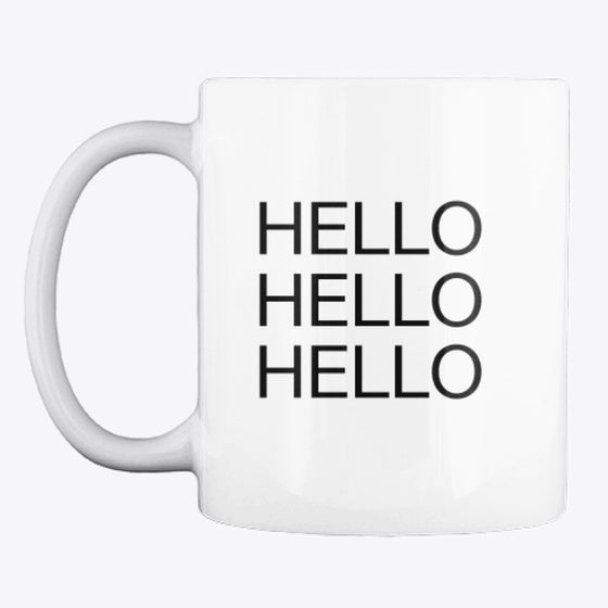 HELLO HELLO HELLO MUG STEPHEN GARDNER | Premium Unisex T-Shirt