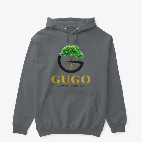 GUGO Logo Hoodie Hoodie Streetwear Style Everyday Wear