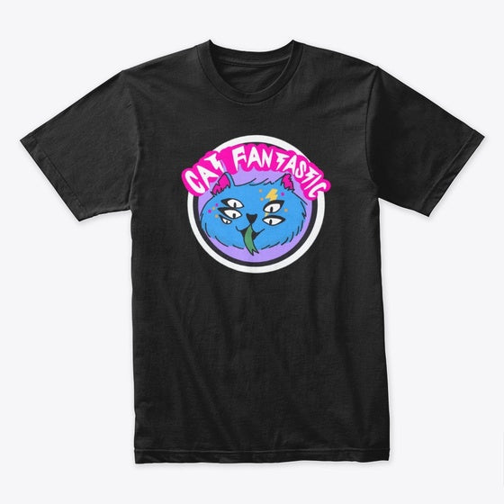 CAT FANTASTIC LOGO | Fantasy Graphic Tee for Everyday Style