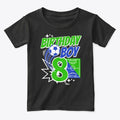 8th Birthday Soccer Graphic T Shirt