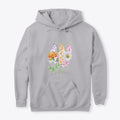 Floral Hoodie | Premium Unisex T-Shirt