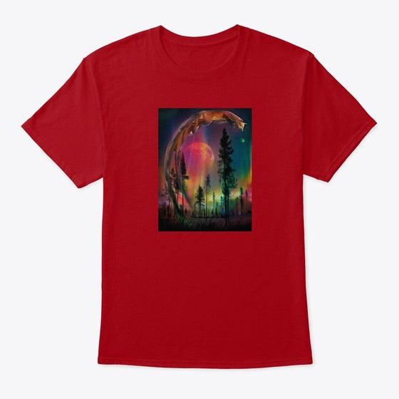 Jumping Fox Tee | Fantasy Graphic Tee for Everyday Style