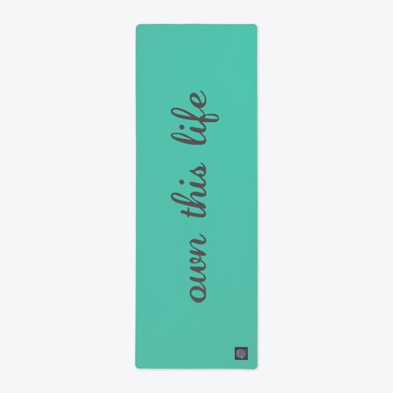 clever fox own life yoga mat Apparel Premium Print Gift Ready